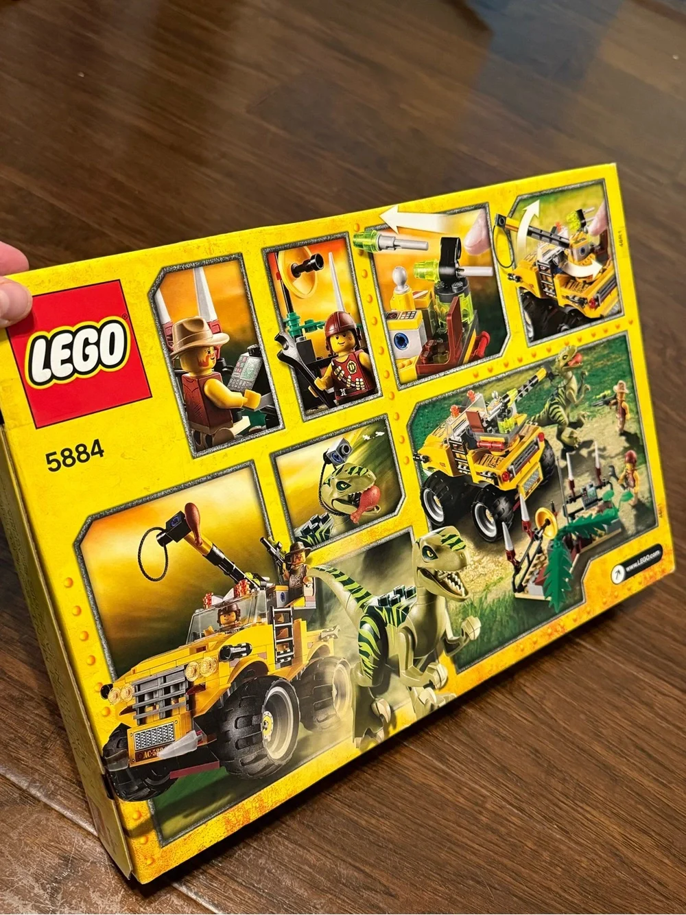 LEGO Dino Raptor Chase 5884 Retired 2012 Building Set New Factory Sealed NIB
